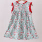 Strawberry Goose Ruffle Ruffle Dress