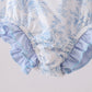 Blue Whale Applique  Rashguard