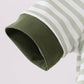Green Duck Embroidered Stripe Romper