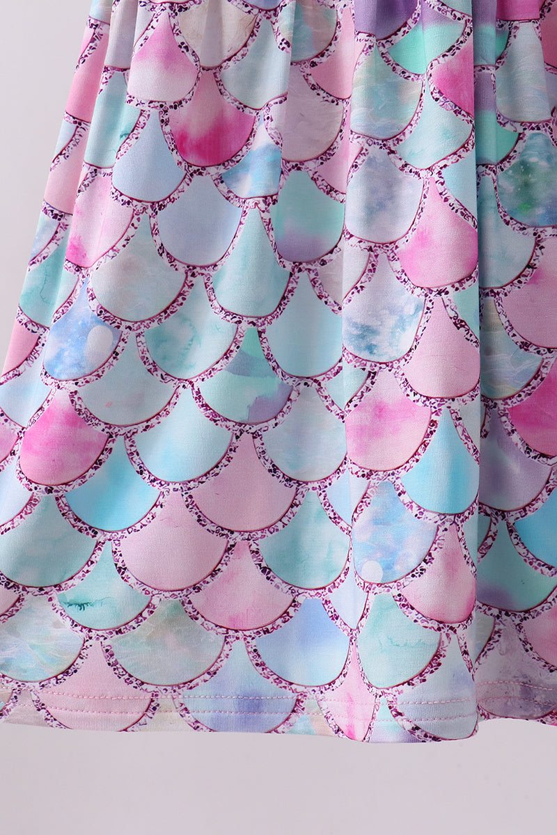 Mermaid bamboo pajama set