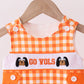 Tennessee go vols embroidery gingham jonjon