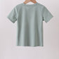 Sage starfish shell embroidery top