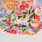Summer floral print ruffle bubble