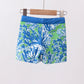 Ocean garden splash swim trunks