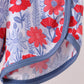 Blue Floral Bamboo Set