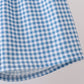 Blue Plaid Set