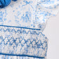 Blue Castle Smocked Ruffle Bloomer Set