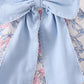 Blue Floral Bow Bubble