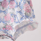 Blue Floral Bow Bubble