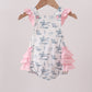 Pink Cowboy Ruffle Bubble