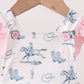 Pink Cowboy Ruffle Bubble