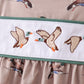 Green Mallard Embroidered Bubble