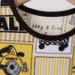 Black Yellow Tool Bamboo Pajama Set