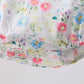 Blue Floral Ruffle Bubble