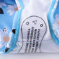 Blue daisy print 2pc girl swimsuit UPF50+