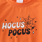 Orange "HOCUS POCUS" girl top