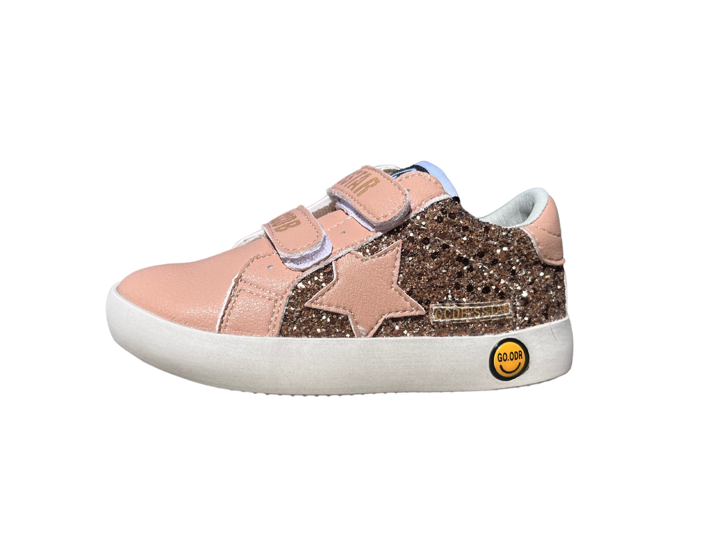 Rose gold star sneaker