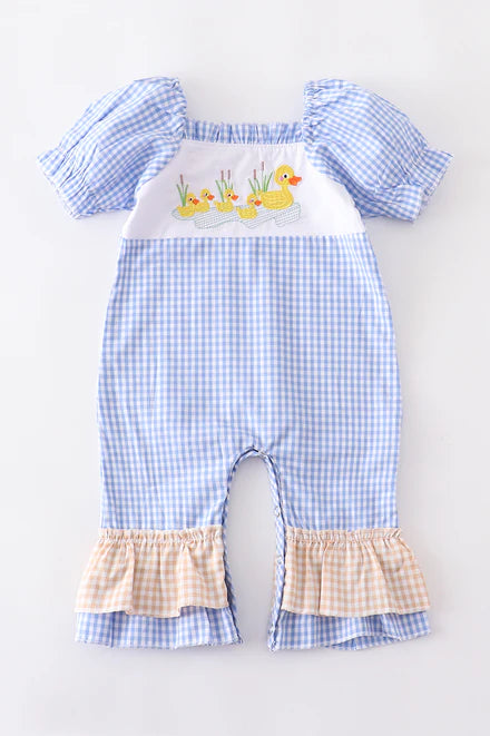 Duck girls romper