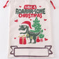 Canvas christmas gift bag
