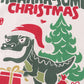 Canvas christmas gift bag