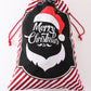 Canvas christmas gift bag