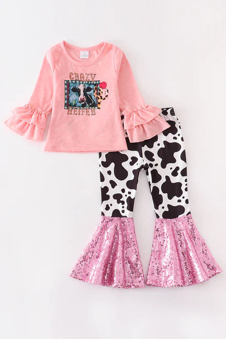 Sequin cow bells
