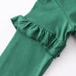 Christmas heifer ruffle pants set
