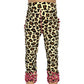 AnnLoren Baby Toddler Big Girls Boutique Leopard Ruffle Butt Leggings