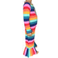 BUNDLE AnnLoren Baby Girls Boutique Rainbow Hearts Cotton Romper SAVE 10%