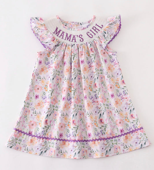 Mamas girl floral dress